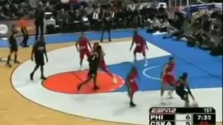 11. Philadelphia 76ers vs CSKA Moscow 2006 NBA Europe Live Tour FULL GAME English