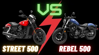 Harley-Davidson Street 500 Vs Honda Rebel 500 | Which is the best entry level cruiser?