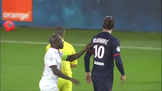 BAD ZLATAN /Ibrahimovic vs mavuba fight#football #footballfights