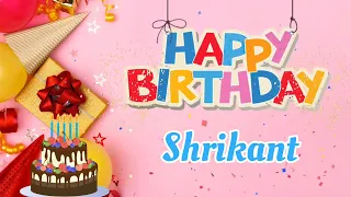 Shrikant Birthday Song || Happy Birthday To You || Birthday Song Remix