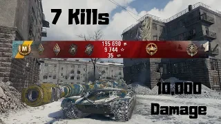 World of Tanks WZ-111 Model 5A 7 Kills 10k Damage