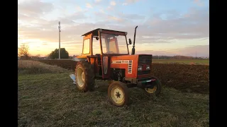 Aratura contoterzi con Fiatagri55/46