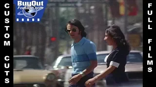 1973 Los Angeles Street Scenes | Vintage 1970s Footage