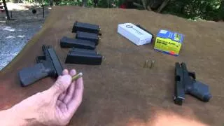 Glock 20 & Glock 29 with Heavy Hard Cast Buffalo Bore bullets Review 2014