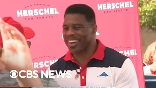 Republican Senators campaign with Herschel Walker in Georgia amid abortion controversy