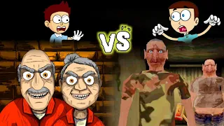 Grandpa and Granny 3 vs The Twins Bob & Buck | Shiva and Kanzo Gameplay