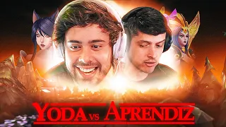 JOGUEI X1 CONTRA MEU APRENDIZ, ENSINANDO GANHAR A LANE - JORNADA DE UM YODISTA 2.0 - #16