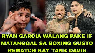 Ryan Garcia NAGPASALAMAT Kay Gervonta Davis GUSTO NG REMATCH!!! Devin Haney KAWAWA PINAGTAWANAN!!!