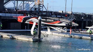 Emirates Team New Zealand Launch new  AC75 Yacht Te Rehutai Auckland November 19, 2020.