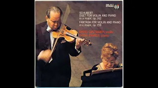 David Oistrakh & Frida Bauer: Radio Broadcast Recordings: Beethoven & Brahms  (R.1966-’72)