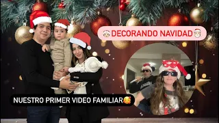 ⛄️DECORANDO NUESTRA CASA DE NAVIDAD 2023🎄 / NUESTRO PRIMER VIDEO🎅🏻