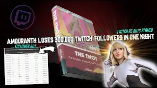 Amouranth loses 300,000 followers overnight