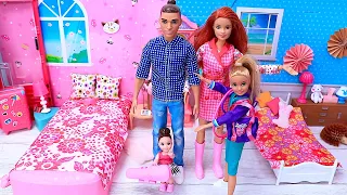 Barbie Doll Morning Family Routine for School - Best Videos Compilations - PLAY DOLLS