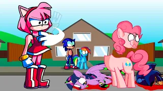 Amy VS Pinkie Pie - Blockhead but... it's not over yet!