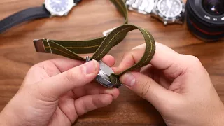 How to put on & resize an MN-strap (Watch Tutorial)