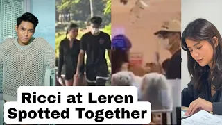 Spotted Together RICCI RIVERO at LEREN MAE BAUTISTA