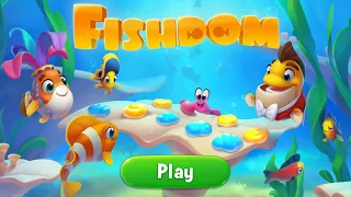 Mobile Game : Fishdom Lv10-25 , 46 mins Gameplay