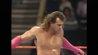 BRUTUS “The Barber” BEEFCAKE vs  JACQUES ROUGEAU with Jimmy Hart January 16 1989