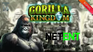 Бонус в слоте gorilla kingdom от Netent