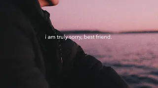 my best friend died & it's my fault