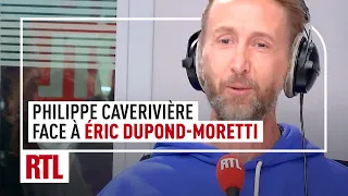 Philippe Caverivière face à Éric Dupond-Moretti