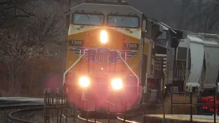 The Complete Metra Morning Rush Hour at Glen Ellyn