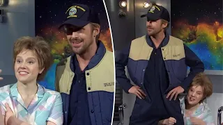Ryan Gosling and Kate McKinnon reprise their alien abduction spoof on Saturday Night Live,...