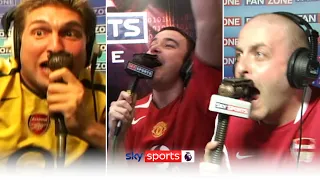 Greatest Man Utd vs Arsenal FanZone moments EVER!