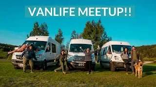 VAN LIFE MEETUP | Meeting EAMON & BEC, EXPLORING ALTERNATIVES & so many others!