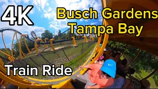 Serengeti Express TrainFull Ride 2023 | Busch Gardens Tampa Florida 05-14-2023 📸