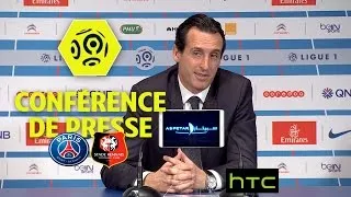 Conférence de presse Paris Saint-Germain - Stade Rennais FC (4-0) - 2016/2017