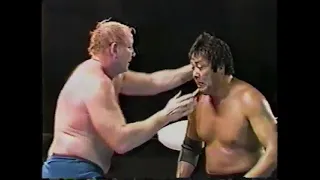 Jumbo Tsuruta vs Dory Funk Jr 1986 12 03