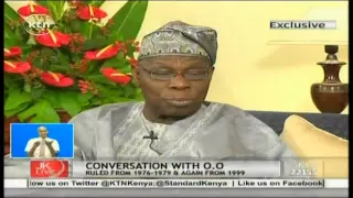 Jeff Koinange Live with former Nigerian president Olusegun Obasanjo part1