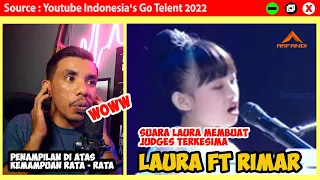 LAURA MEMBUAT JUDGES TERPUKAU .!! LAURA Ft RIMAR