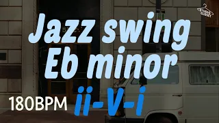 [BackingTrack] Jazz Swing ii-V-i Eb minor BPM180