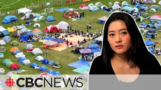 Campus encampments: Freedom of expression or trespassing?