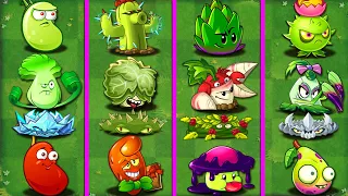 4 Team Plants Battlez - Which Team Plant Will Win? - PVZ 2 Team Plant vs Team Plant