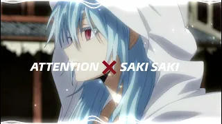 Attention x Saki Saki [ Audio Edit ]