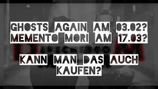 Ghosts Again am 03.02.? Memento Mori am 17.03? - Keine Vorbestellungen, keine besonderen Editionen?