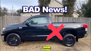 NEW Truck BAD News and My DOG Solution | CycleCruza