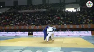 Beka GVINIASHVILI (GEO) Vs Peter PALTCHIK (ISR) - Judo Grand Prix Samsun 2014 [-90kg]