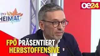 Herbert Kickl | FPÖ präsentiert Herbstoffensive