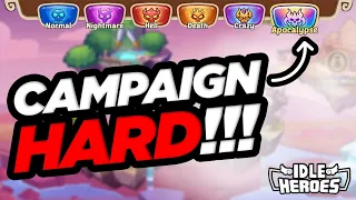 Idle Heroes - Campaign is Actually HARD!!!