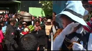 Huancayo: Multitudinario adiós a la pequeña Maryorie