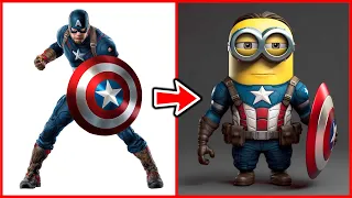 AVENGERS but MINIONS-VENGERS 💛 All Characters 2023