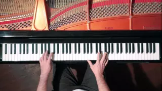 Bach 2 Part Invention No.10 (take 2) P. Barton, FEURICH Harmonic Pedal piano