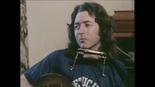 Rory Gallagher - 'Ride On Red' & interview with Carolyn Fisher in the Shelbourne Hotel, Dublin 1983
