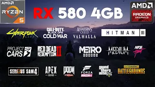 RX 580 4GB Test in 20 Games in 2021