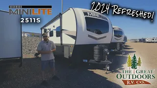 2024 Updated Front Bed Mini-Lite! - Rockwood Mini-Lite 2511S Camper Trailer Colorado