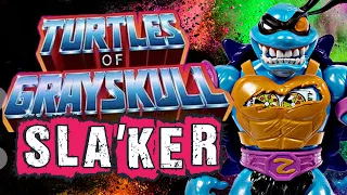 TMNT MOTU Origins Turtles of Grayskull Sla'ker Target Exclusive Review